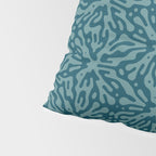 Organic Matter in Dark Teal Pillow Sham Gallery Image 4