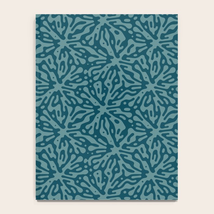 Organic Matter in Dark Teal Notebook Gallery Image 4