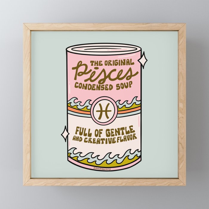 Pisces Soup Mini Art Print Gallery Image 1
