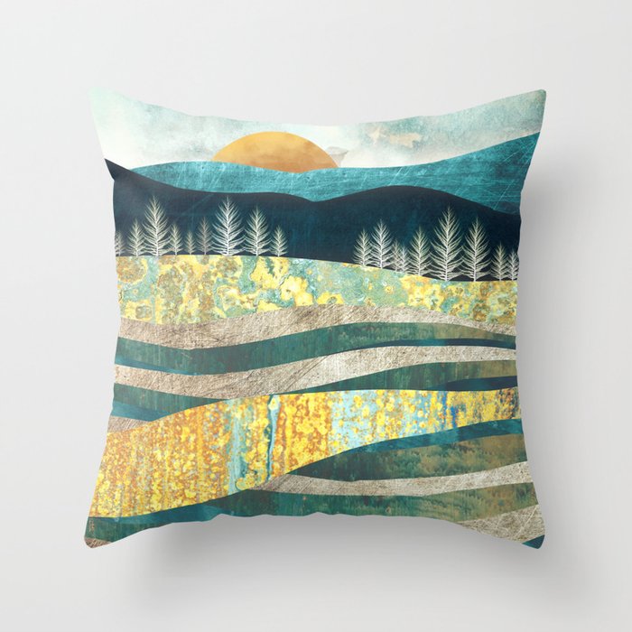 Late Summer Throw Pillow Gallery Image 1