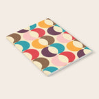 Mid Century Modern Circles Notebook Gallery Image 2