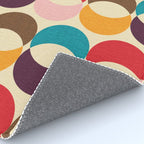 Mid Century Modern Circles Rug Gallery Image 4