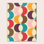 Mid Century Modern Circles Notebook Gallery Image 4