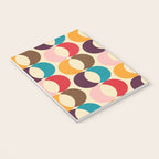 Mid Century Modern Circles Notebook Gallery Image 3