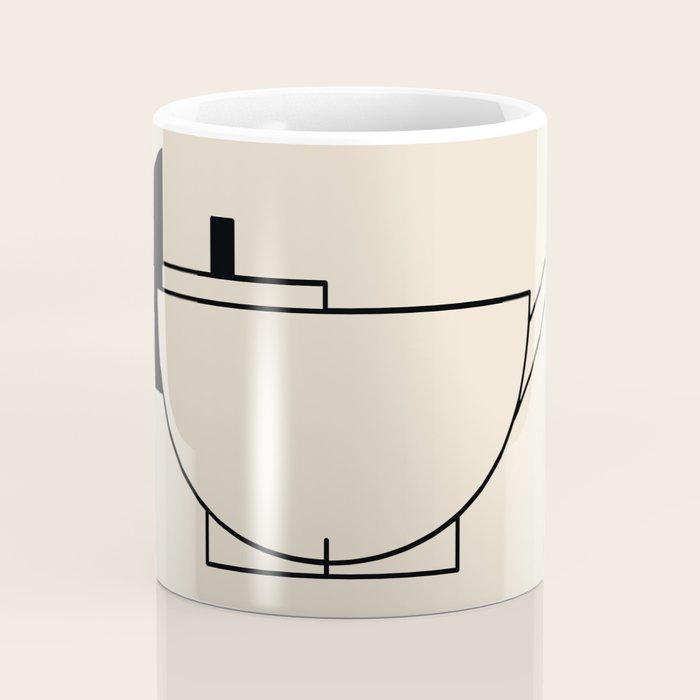 Teapot, Marianne Brandt, Mid Century Modern Art Print, Bauhaus Print Coffee Mug Gallery Image 4