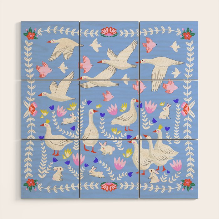 Happy Easter Wood Wall Art Gallery Image 1