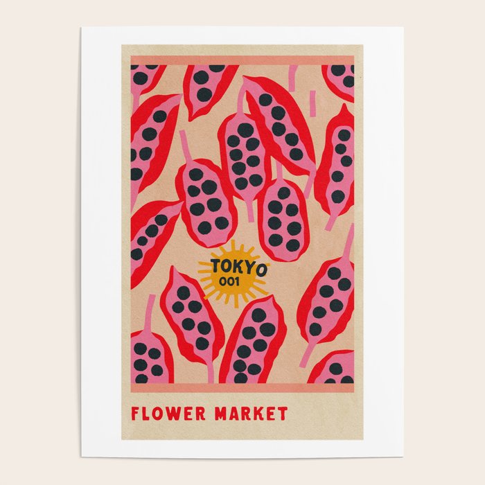 FLOWER MARKET TOKYO Poster Gallery Image 4