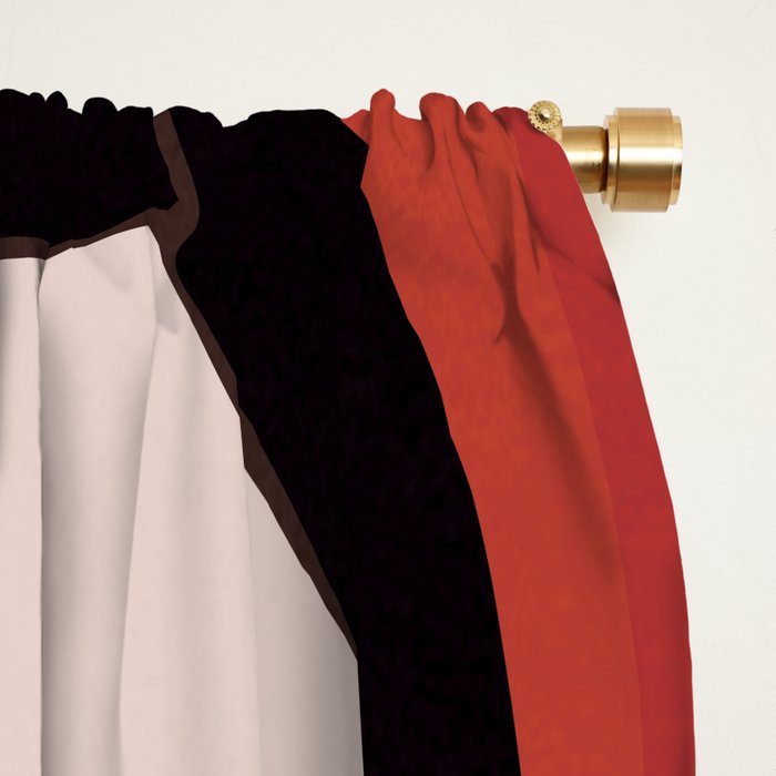 The Face of Fashion 6 Window Curtain Gallery Image 2