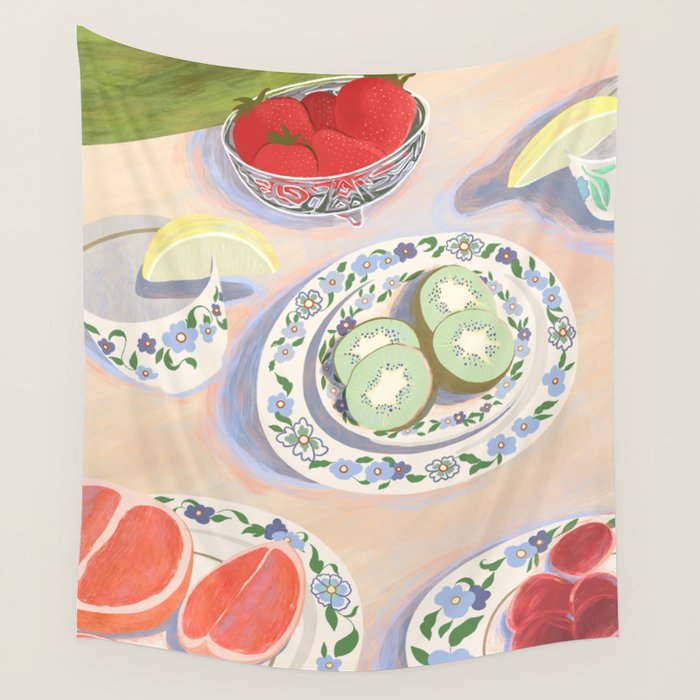 Picnic Wall Tapestry Gallery Image 4