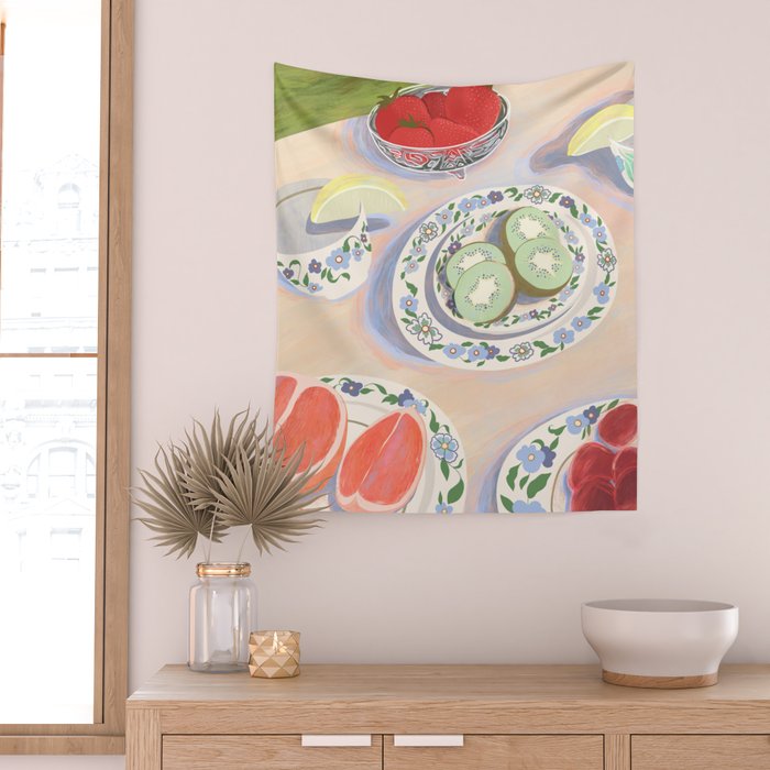 Picnic Wall Tapestry Gallery Image 2