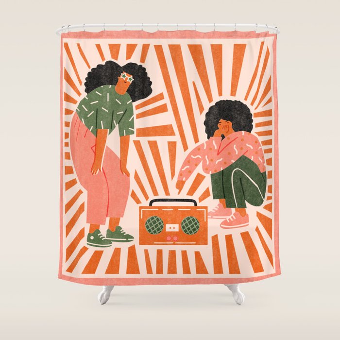 Dance, babe Shower Curtain Gallery Image 1