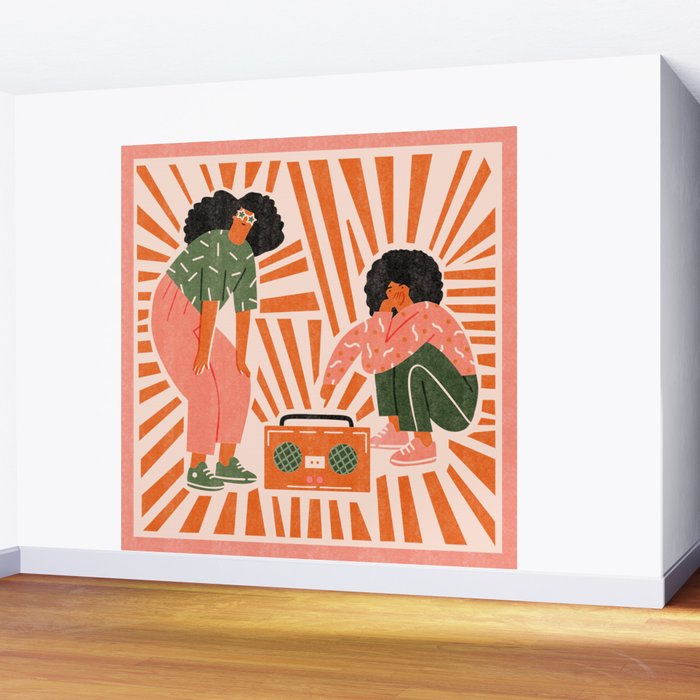 Dance, babe Wall Mural Gallery Image 2