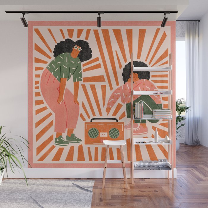 Dance, babe Wall Mural Gallery Image 1