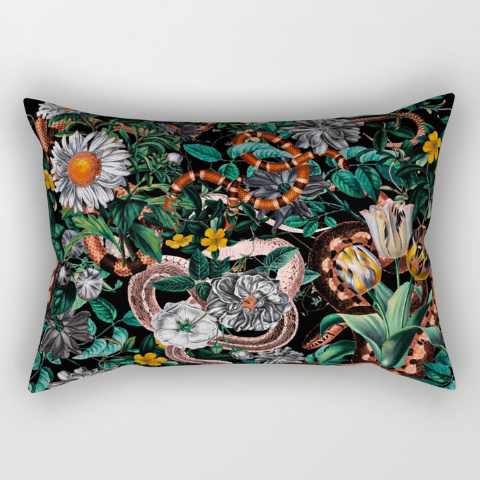 Dangers in the Forest V Rectangular Pillow Gallery Image 1