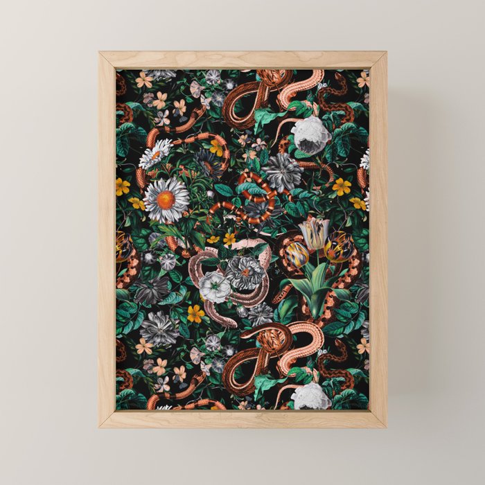 Dangers in the Forest V Mini Art Print Gallery Image 1