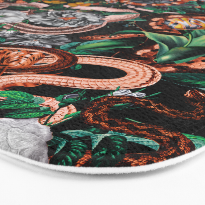 Dangers in the Forest V Bath Mat Gallery Image 3
