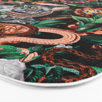 Dangers in the Forest V Bath Mat Gallery Image 3