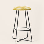 Boho Summer Sun Pattern IV Bright Yellow Stool Gallery Image 1