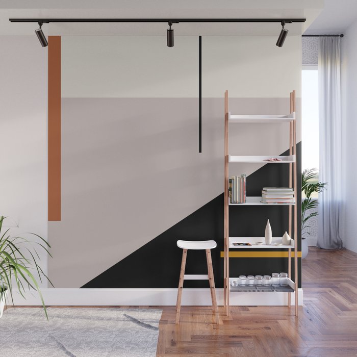 abstract minimal 28 Wall Mural Gallery Image 1