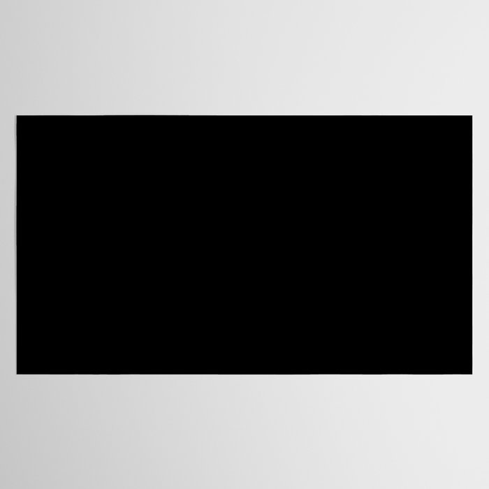 Black Night Solid Color Tablecloth Gallery Image 2