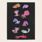 Squids - black Poster Gallery Image 4
