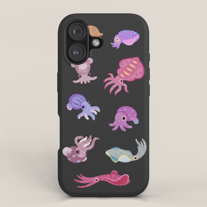 Squids - black iPhone Case Gallery Image 1