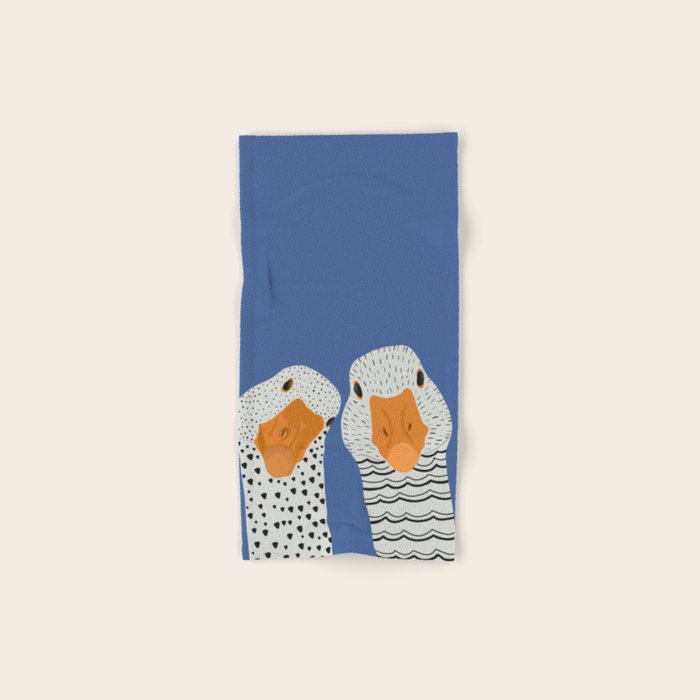 Cute Geese Bath Towel Gallery Image 1
