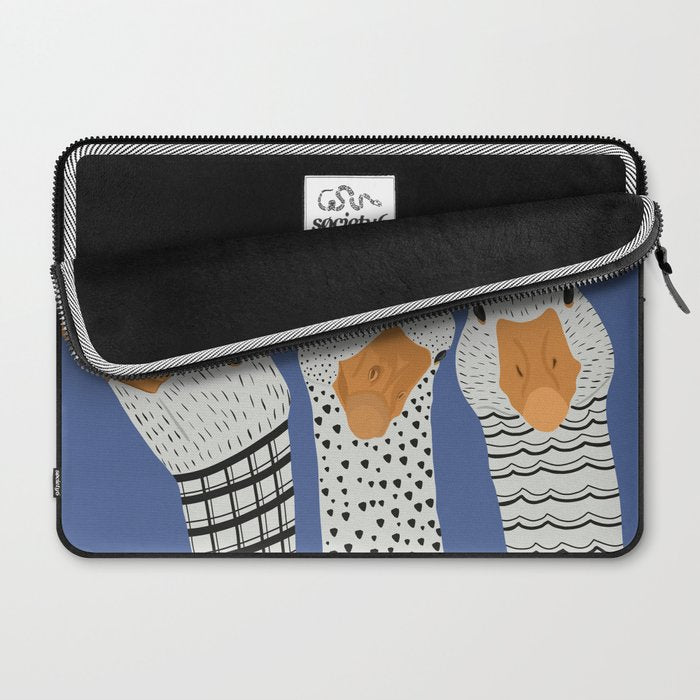 Cute Geese Laptop Sleeve Gallery Image 2