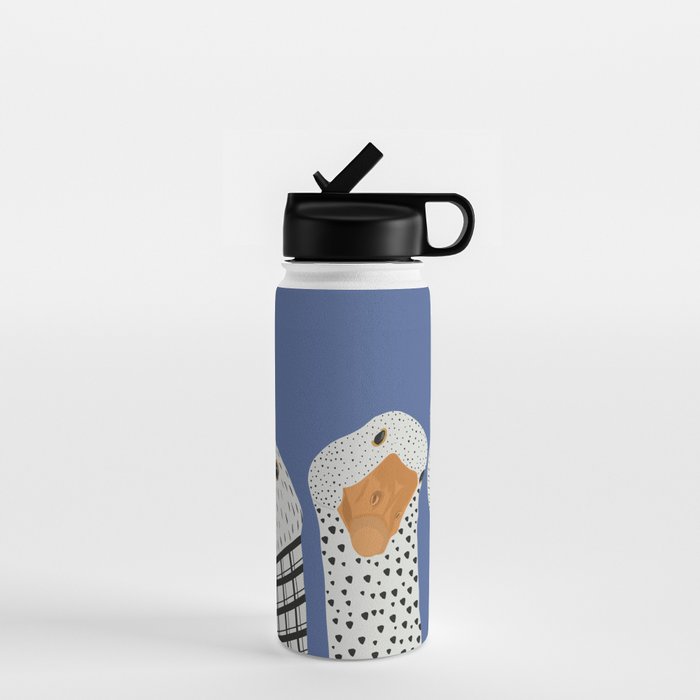 Cute Geese Water Bottle Gallery Image 1