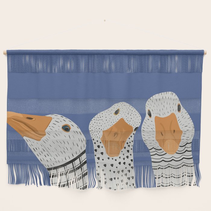 Cute Geese Wall Hanging