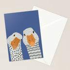 Cute Geese Stationery Card Gallery Image 2