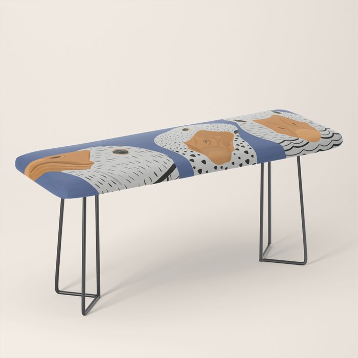 Cute Geese Bench Gallery Image 1