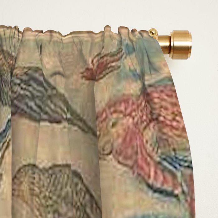 Antique Antwerp Grotesques Tapestry 16th Century  Window Curtain Gallery Image 2