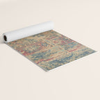 Antique Antwerp Grotesques Tapestry 16th Century  Yoga Mat Gallery Image 2