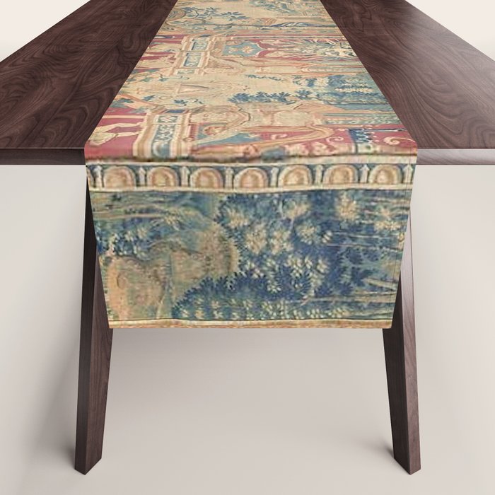Antique Antwerp Grotesques Tapestry 16th Century  Table Runner Gallery Image 1