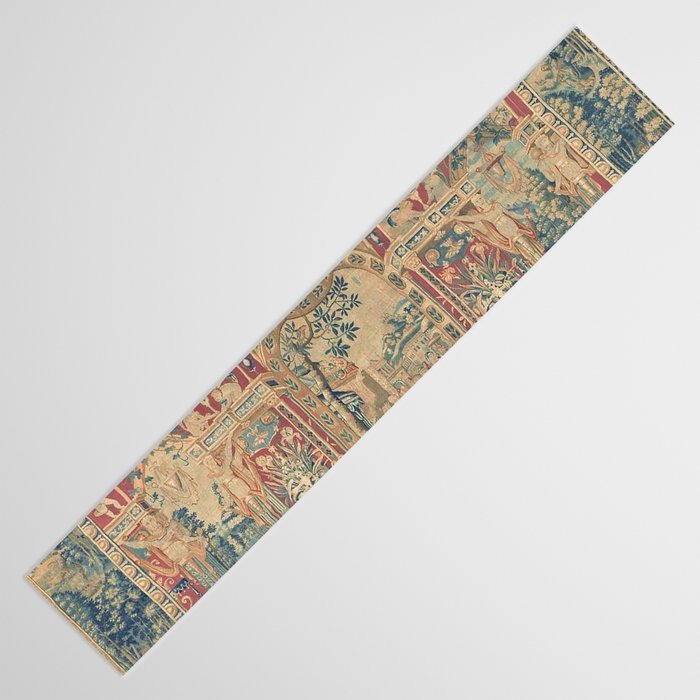 Antique Antwerp Grotesques Tapestry 16th Century  Table Runner Gallery Image 3