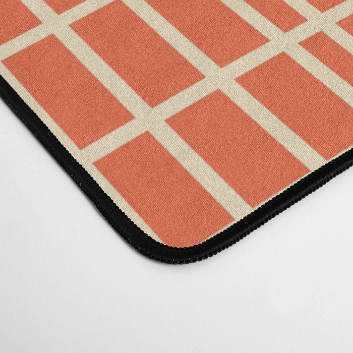 Finnish Colorful Patchwork Stripe Pattern Desk Mat Gallery Image 4