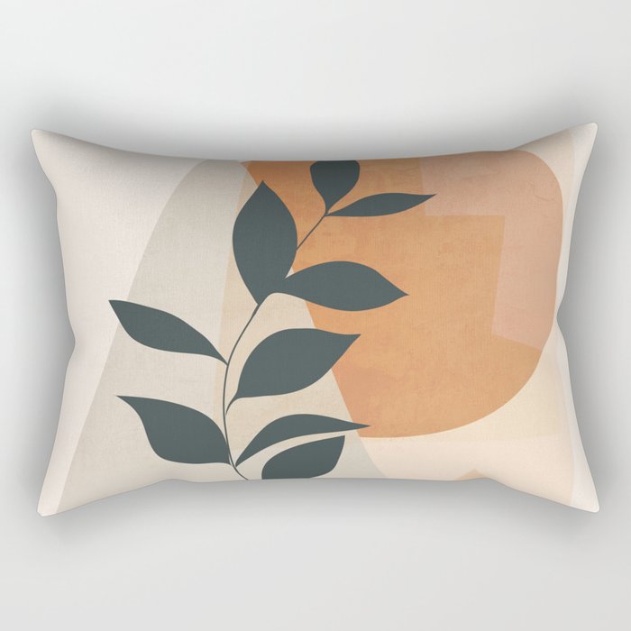 Abstract Art /Minimal Plant 16 Rectangular Pillow Gallery Image 2