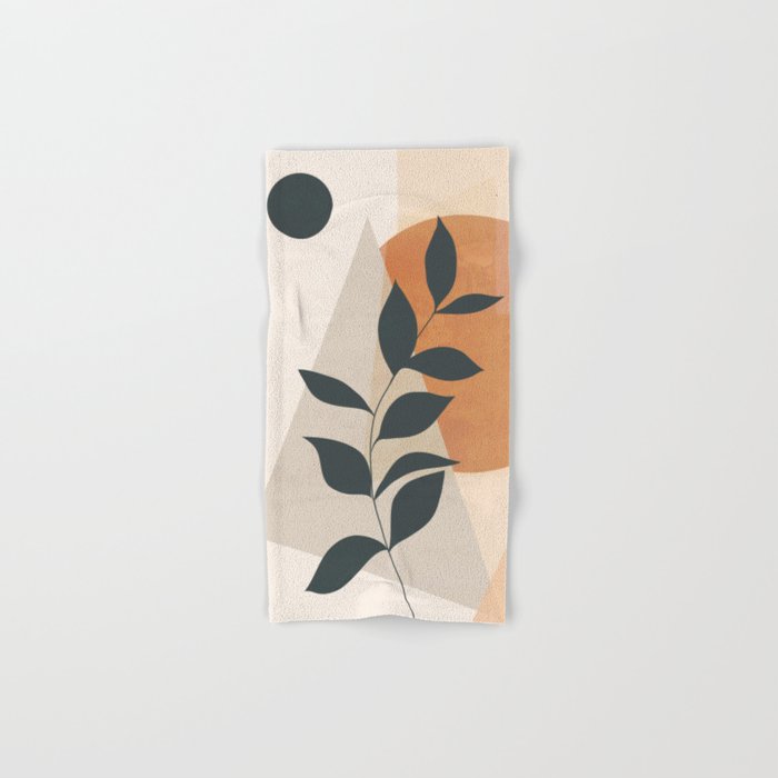 Abstract Art /Minimal Plant 16 Bath Towel Gallery Image 1