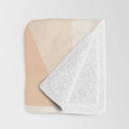 Abstract Art /Minimal Plant 16 Throw Blanket Gallery Image 3
