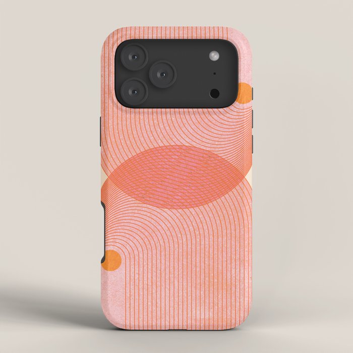 Abstraction_SUN_SUMMER_RED_HOT_SHINE_POP_ART_0322M iPhone Case Gallery Image 4