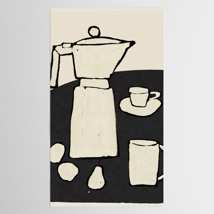 Coffee Time 2 Tablecloth Gallery Image 2
