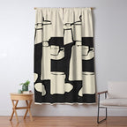 Coffee Time 2 Window Curtain Gallery Image 5