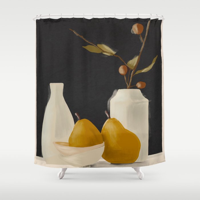 Minimalist Still Life 10 Shower Curtain Gallery Image 1