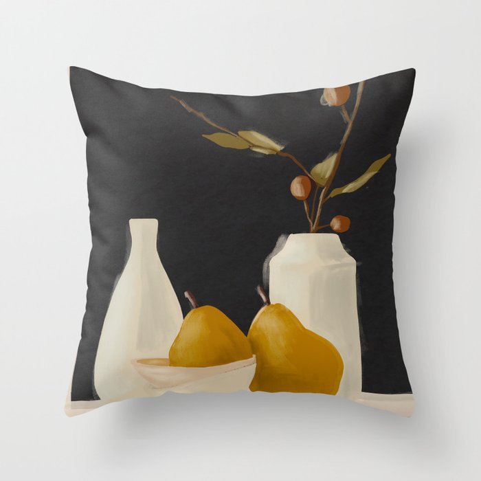 Minimalist Still Life 10 Throw Pillow Gallery Image 6