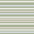 Joseph Stripes Fine Stripe Pattern in Sage Green, Light Silver Gray, Beige, and Cream Coffee Mug Gallery Image 2