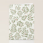 Modern Mistletoe Stationery Card Gallery Image 2