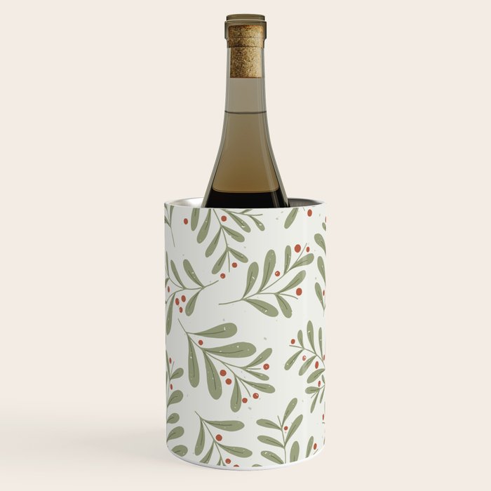 Modern Mistletoe Wine Chiller Gallery Image 1