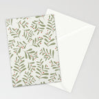 Modern Mistletoe Stationery Card Gallery Image 2