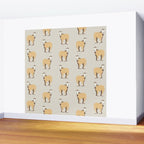 Whimsical Zebra Wall Mural Gallery Image 2